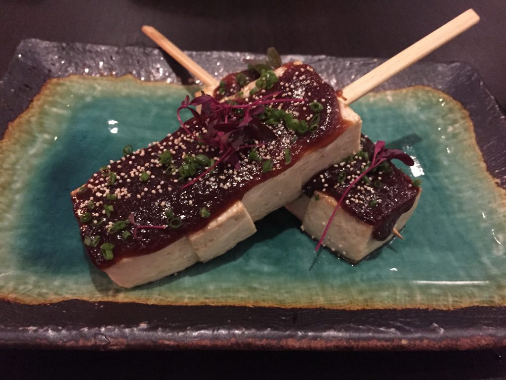 Tofu Dengaku Sushi Murasaki