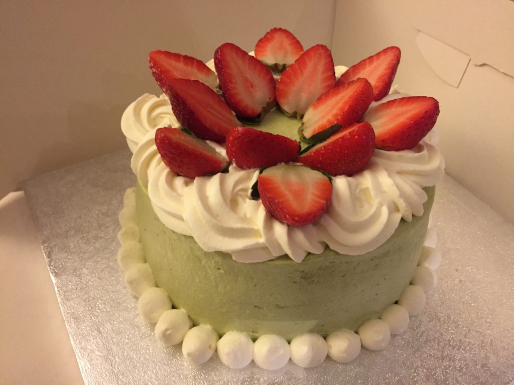 Matcha Cake Happy Sky Bakery