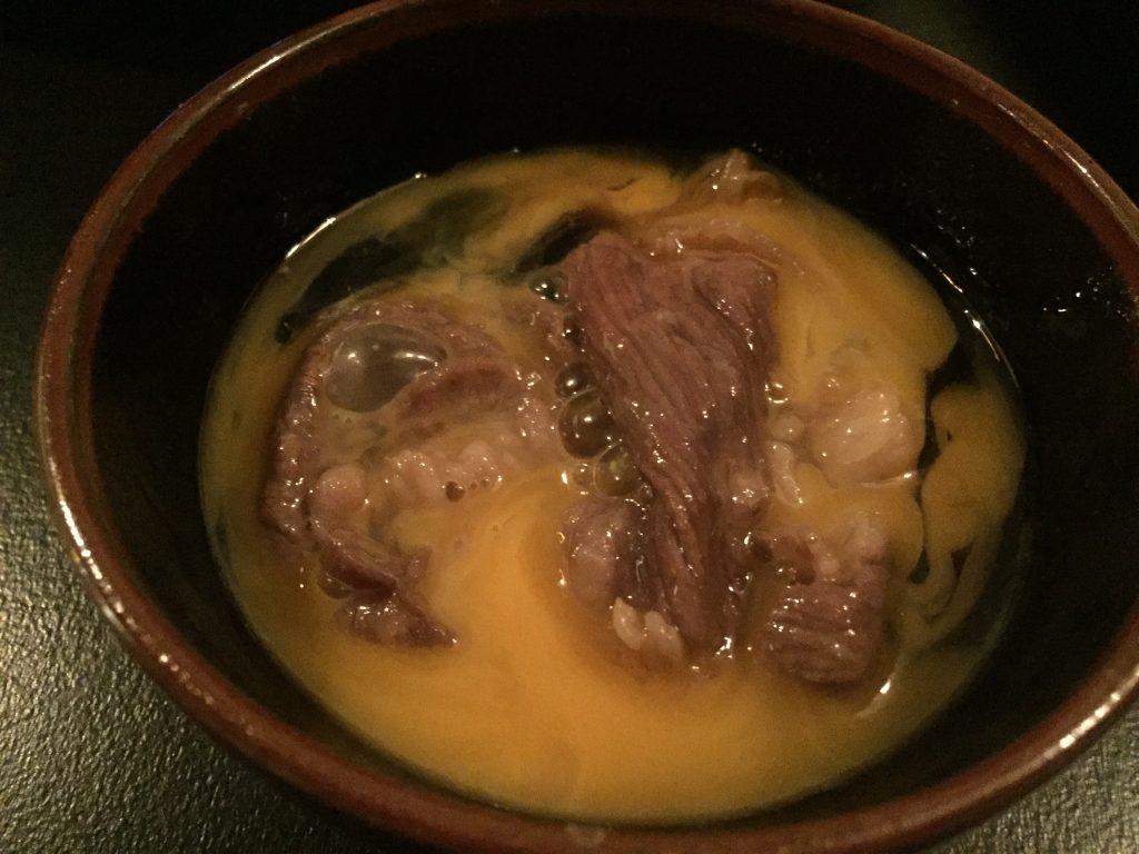 Raw Egg and Wagyu Tokyo Sukiyaki-Tei