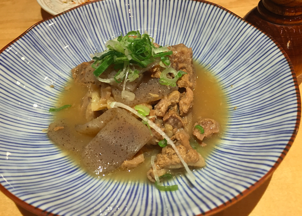 Stewed beef tendon with konjac　Sakana-Tei