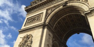 フランス・パリ 2017年12月 パリの凱旋門