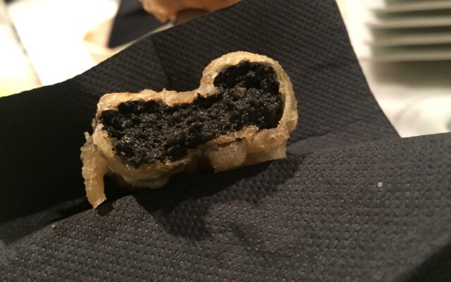 A Fuego Negro Black Rabas (squid)